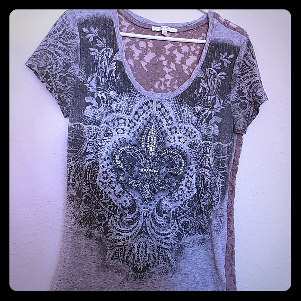 Miss me Embellished tee shirt